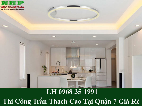 Thi công trần thạch cao