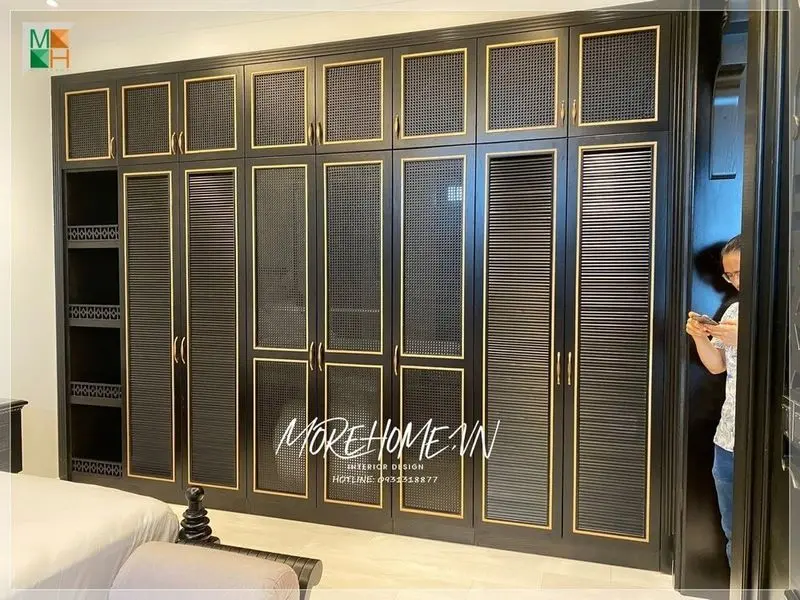 Thi công tủ quần áo hiện đại