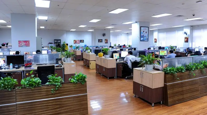 thi cong van phong pnj phu nhuan
