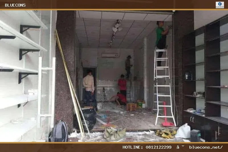 Thiết kế cửa hàng shop thời trang – hình ảnh Bluecons