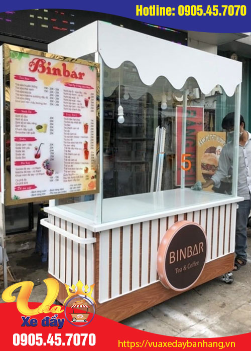 Mẫu xe cà phê nhỏ gọn