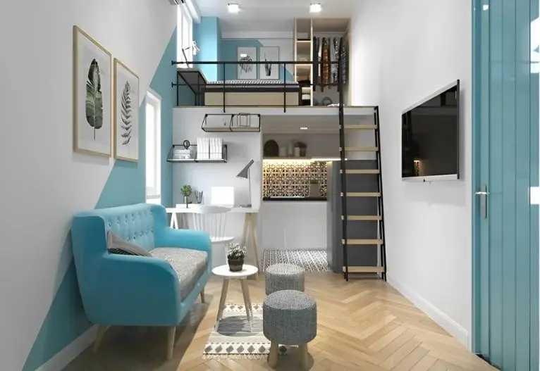 Thiết kế nhà nhỏ gọn, tối ưu diện tích