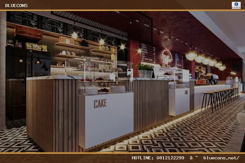 Thiết kế nội thất bar cafe – hình ảnh Bluecons