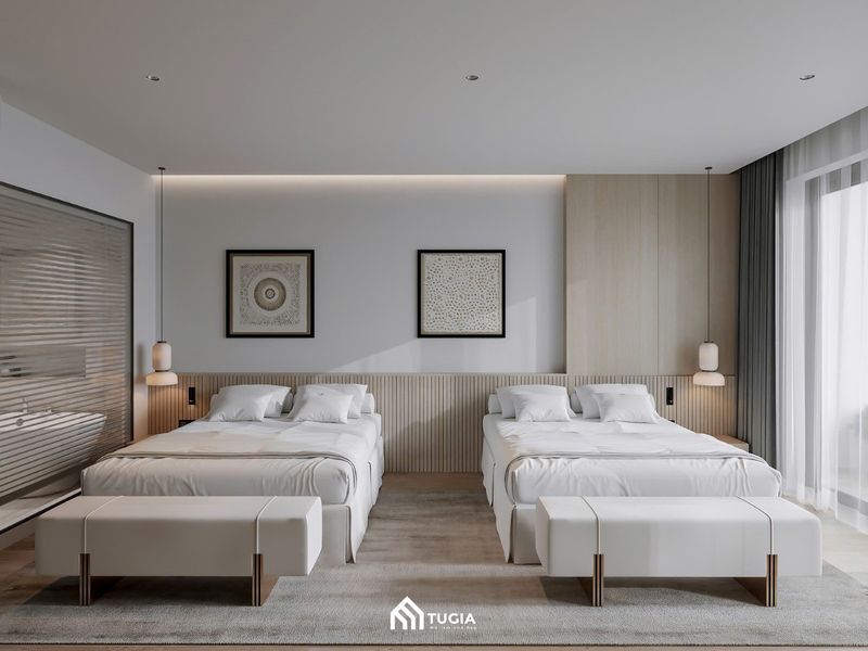 Thiết kế nội thất khách sạn hiện đại