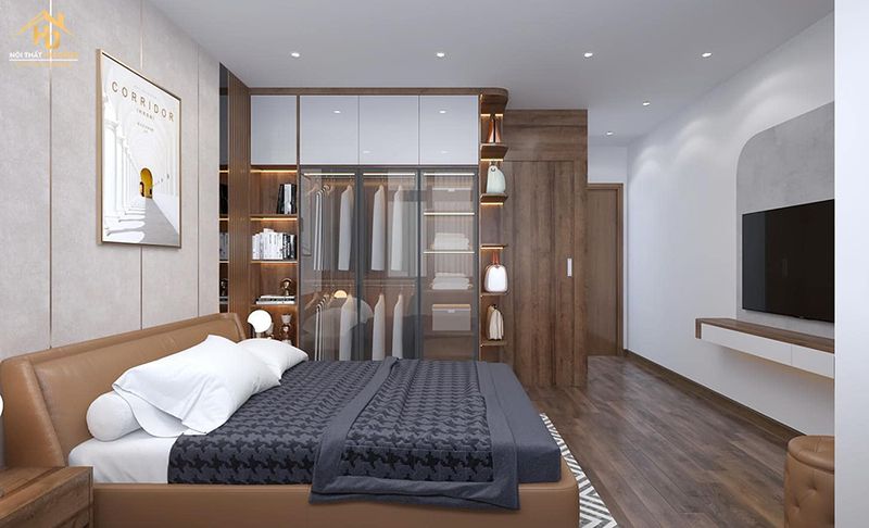 thi công nội thất gỗ căn hộ tại long an 11 Thiết kế nội thất Long An
