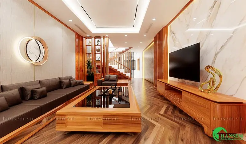 Thiết kế nội thất nhà ống 2 tầng