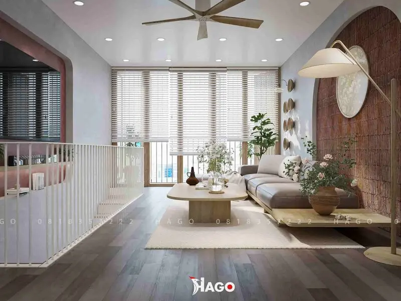 Thiết kế nội thất phòng khách đẹp hiện đại