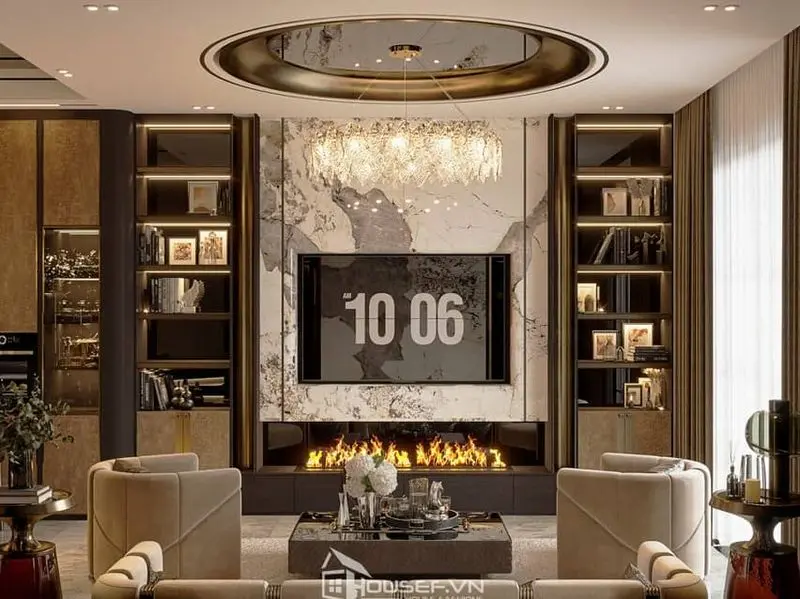 thiet ke noi that phong khach luxury 01