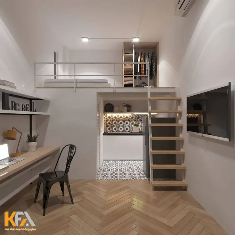 Thiết kế nội thất phòng trọ