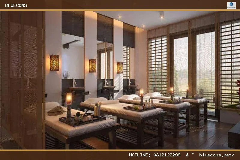 Thiết kế nội thất spa đẹp hiện đại – hình ảnh Bluecons