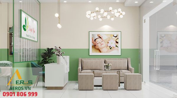 Thiết kế nội thất spa Điệp Spa tại Quận 12
