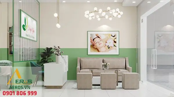 Thiết kế nội thất spa Điệp Spa tại Quận 12