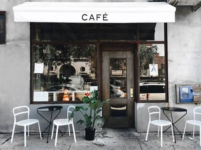 quán cafe mang đi