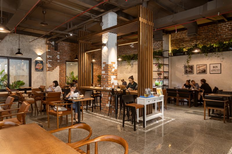 Không gian quán cafe Quận 6