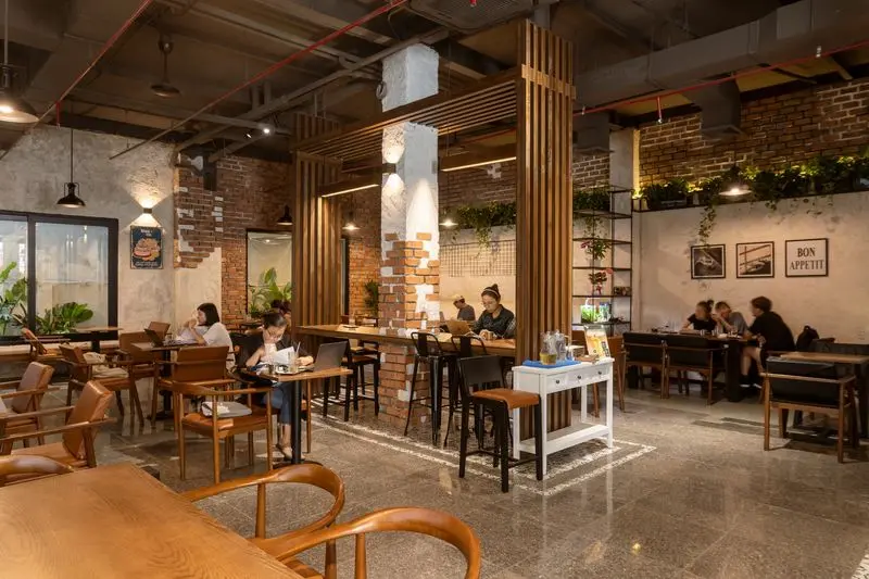 Không gian quán cafe Quận 6
