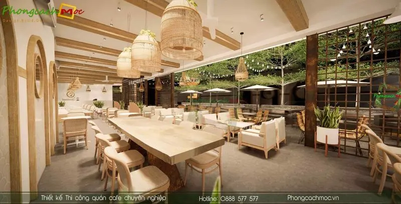 Mẫu quán cafe đẹp