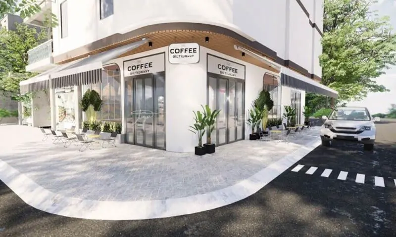 Thiet ke quan cafe goc 2 mat tien
