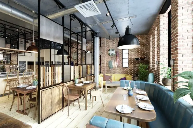 Thiết kế quán cafe hiện đại