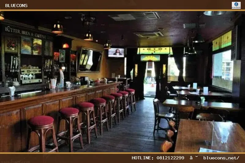 Thiết kế quán cafe phong cách Châu Âu – hình ảnh Bluecons
