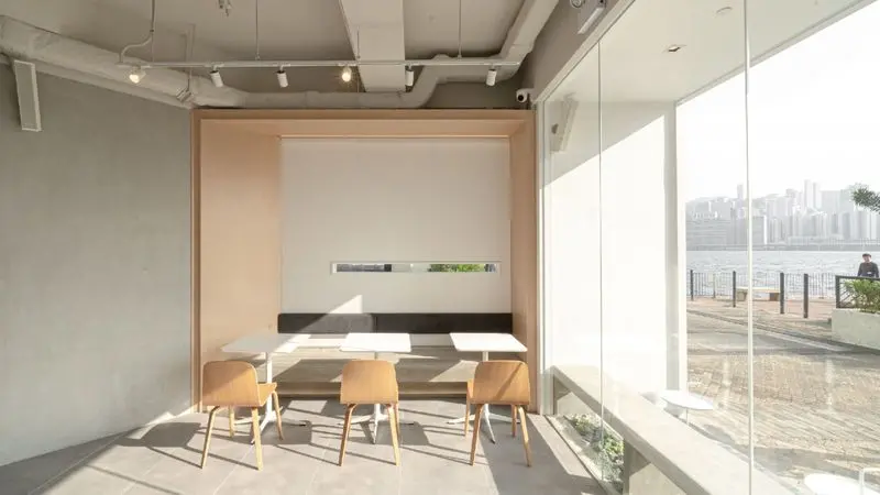 Quán cafe phong cách tối giản