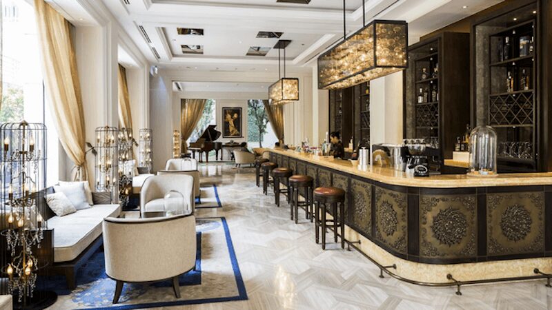 Không gian ngoài trời sang trọng dành cho khách VIP