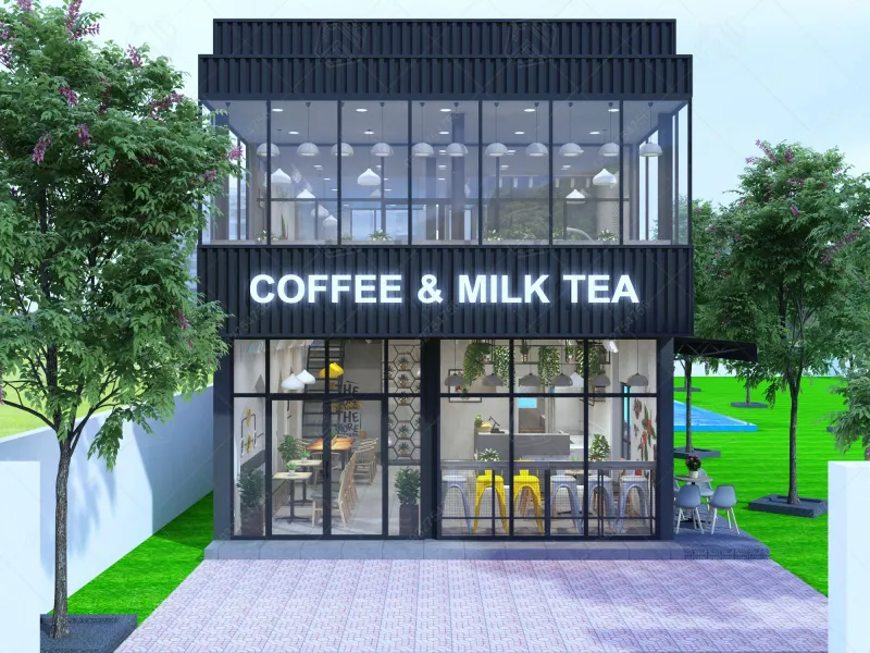 Thiết kế quán cafe Nhơn Trạch