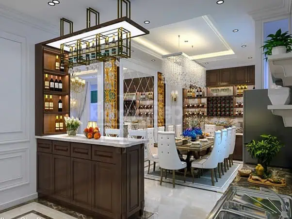 Mẫu quầy bar mini