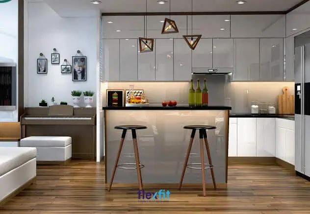 Quầy bar mini trở thành nơi ăn tiện lợi