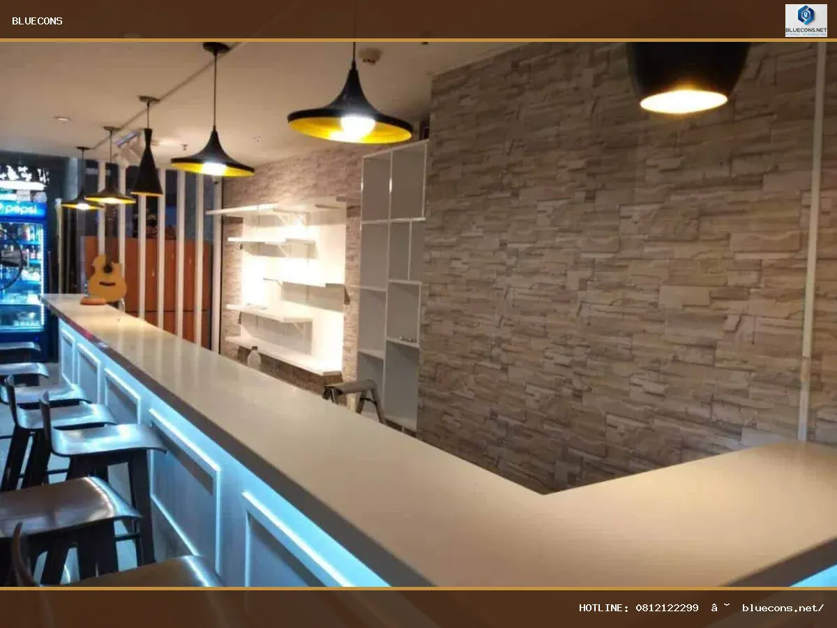 Thiết kế quầy bar rượu – hình ảnh Bluecons