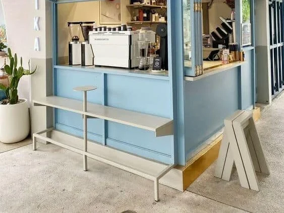 thiết kế quầy cafe – hình ảnh Bluecons