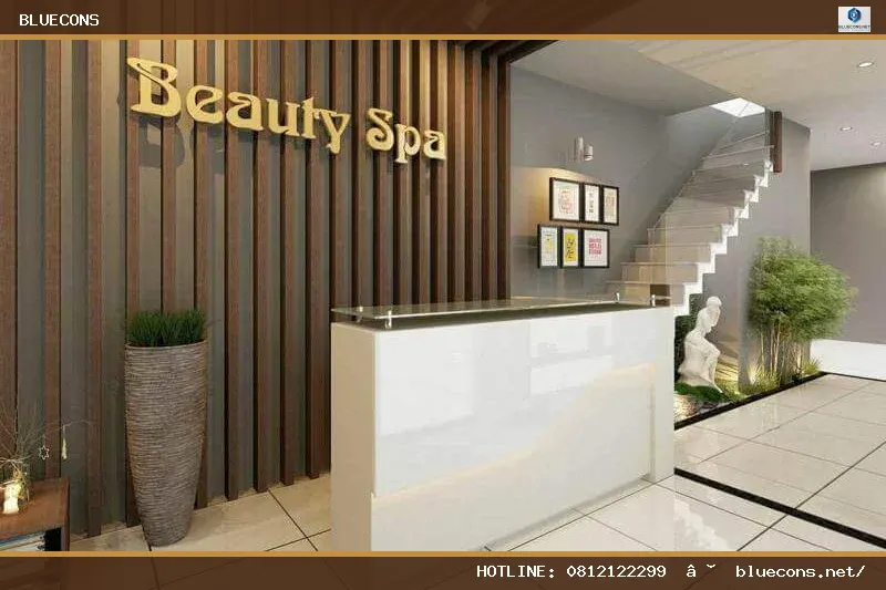Thiết kế spa ấn tượng – hình ảnh Bluecons