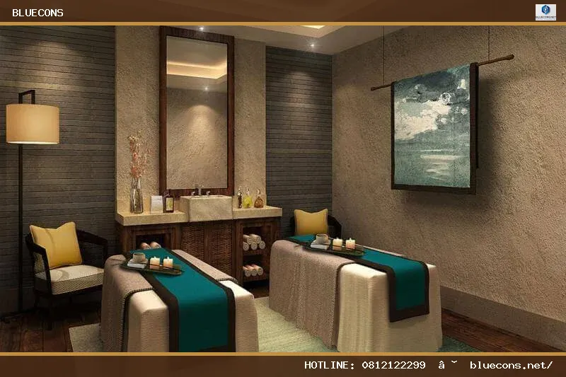 Thiết kế spa ấn tượng – hình ảnh Bluecons