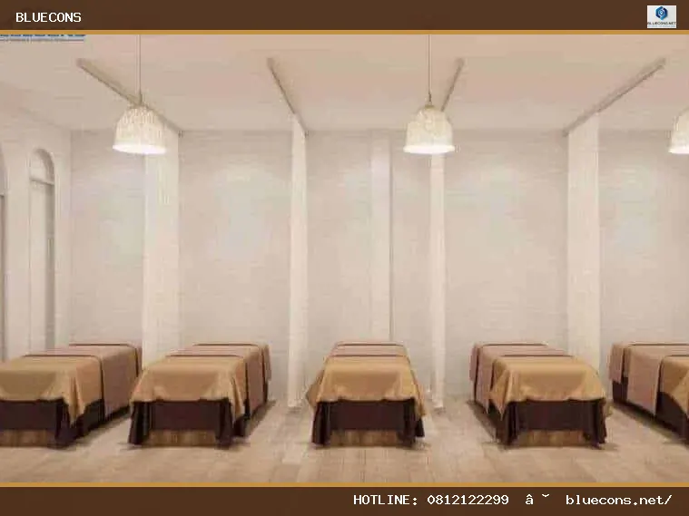Thiết kế spa diện tích nhỏ – hình ảnh Bluecons