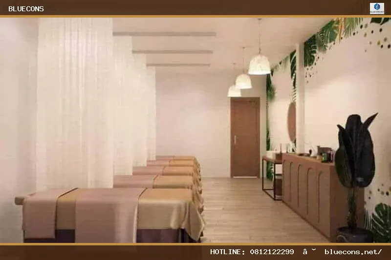 Thiết kế spa diện tích nhỏ – hình ảnh Bluecons
