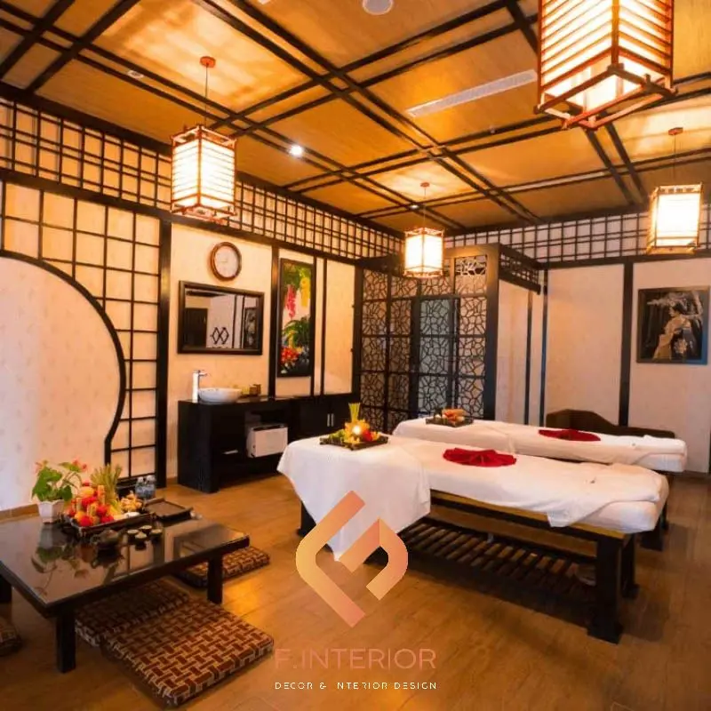 Không gian spa Nhật Bản truyền thống