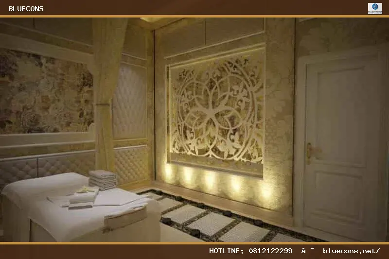 Thiết kế spa tân cổ điển – hình ảnh Bluecons