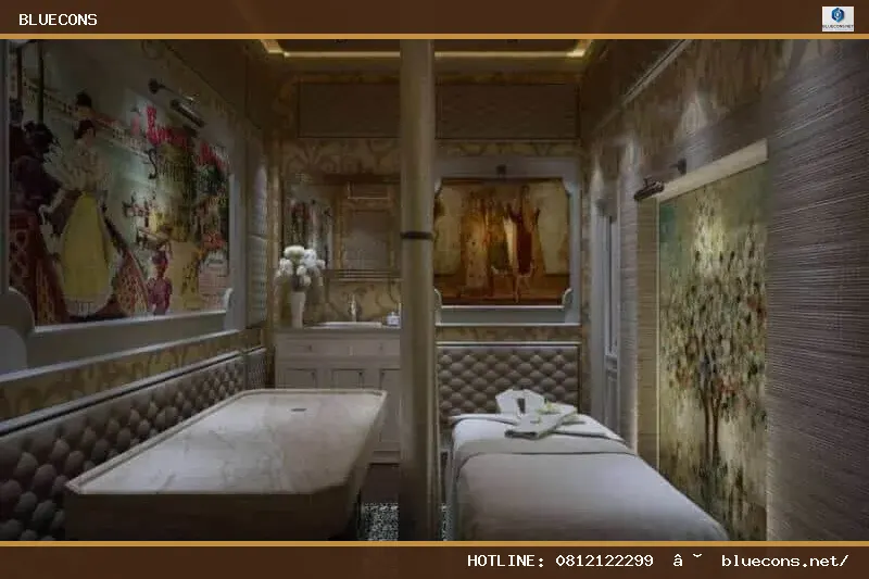 Thiết kế spa tân cổ điển – hình ảnh Bluecons
