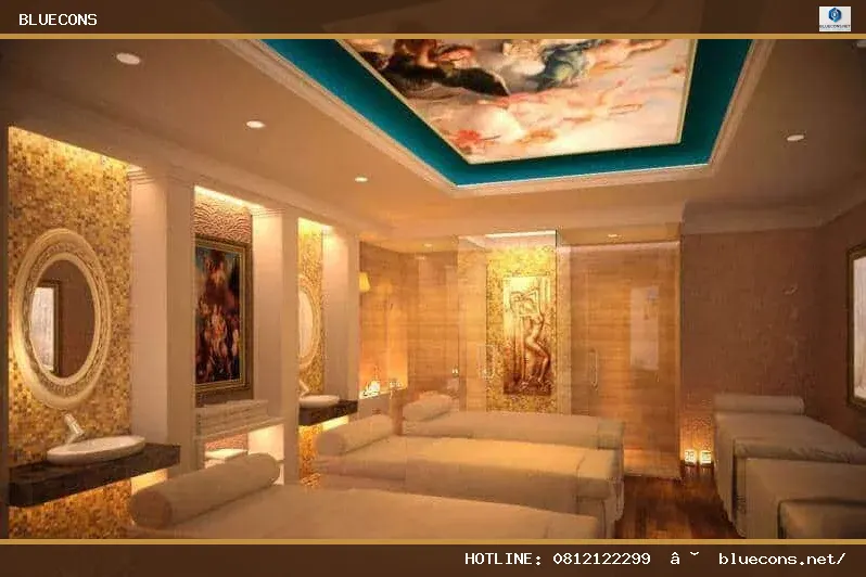Thiết kế spa tân cổ điển – hình ảnh Bluecons