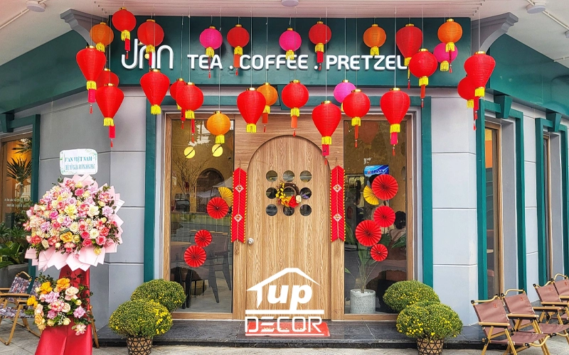 Thiết kế thi công chuỗi cửa hàng phong cách vintage