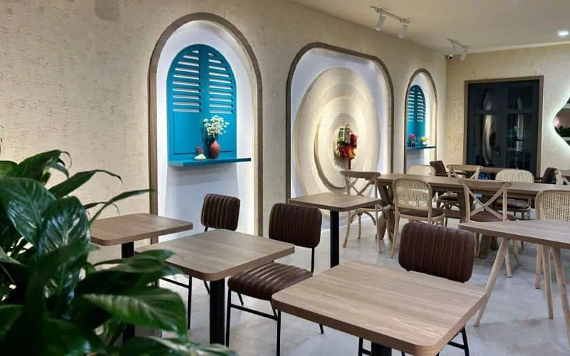 Thiết kế thi công chuỗi cửa hàng cà phê JAn