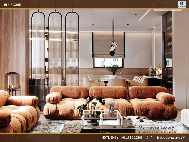 Thiết kế thi công nội thất chung cư trọn gói – hình ảnh Bluecons