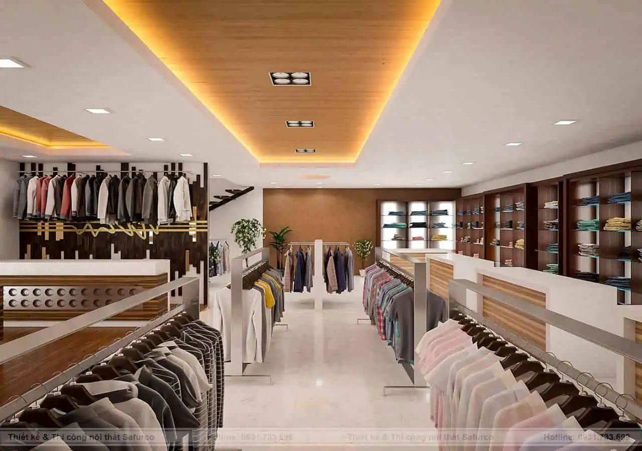 Nội thất shop quần áo
