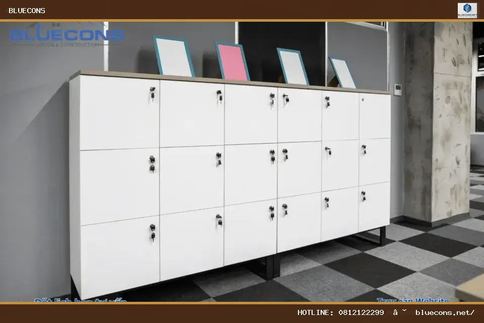  Thiết kế thi công nội thất văn phòng – hình ảnh Bluecons
