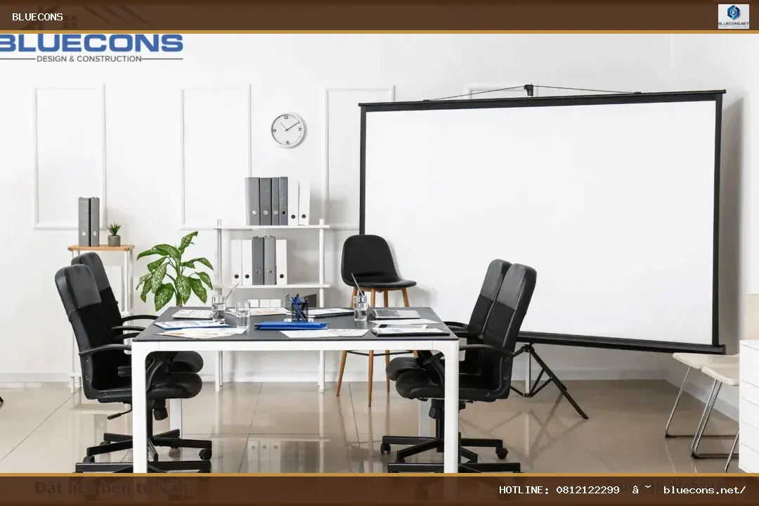  Thiết kế thi công nội thất văn phòng – hình ảnh Bluecons