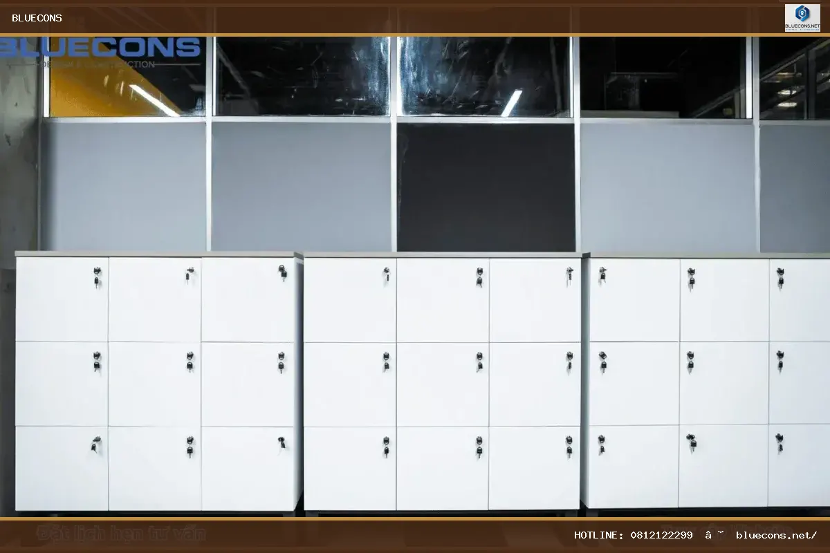  Thiết kế thi công nội thất văn phòng – hình ảnh Bluecons