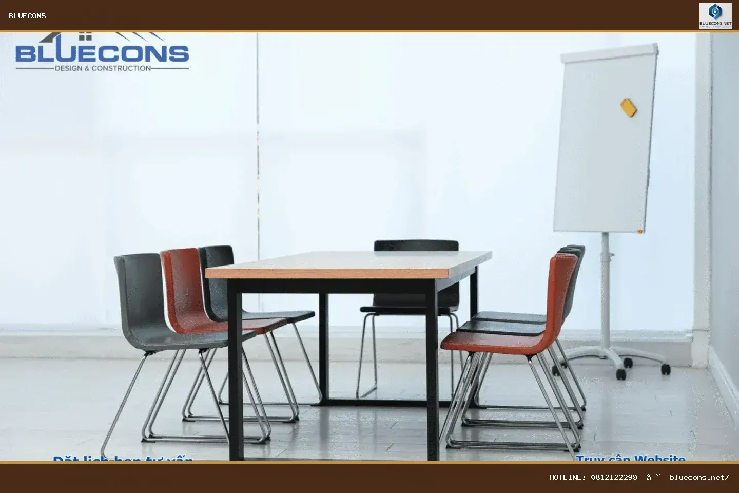  Thiết kế thi công nội thất văn phòng – hình ảnh Bluecons