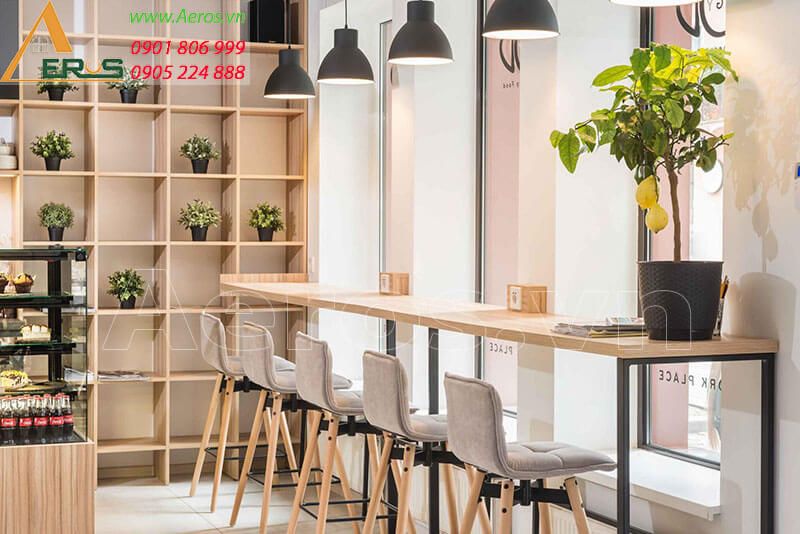 Thiết kế thi công quán cafe Anh Chiến Quận 3