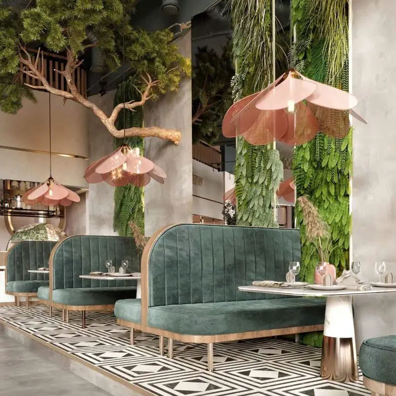 Phối cảnh nội thất quán cafe sáng tạo
