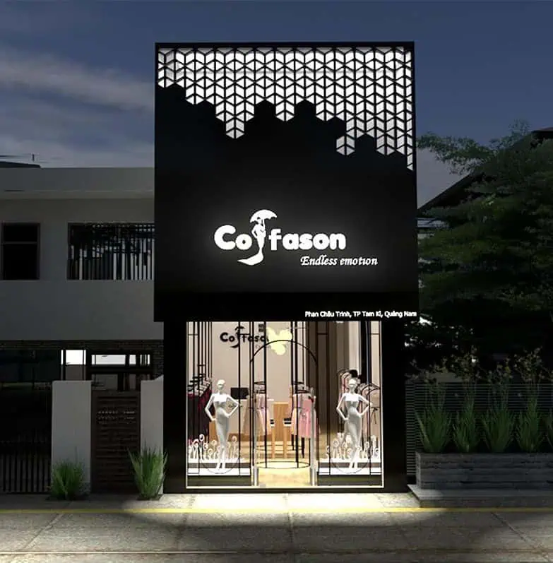 Thi công shop tại Đà Nẵng