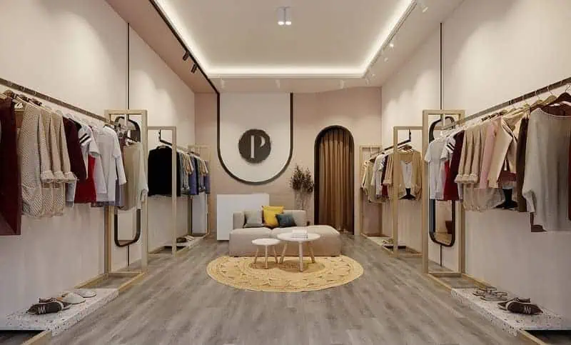 Thiết kế thi công shop thời trang